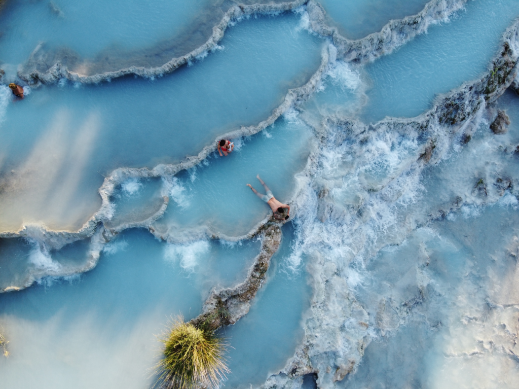 saturnia: le cascate del mulino